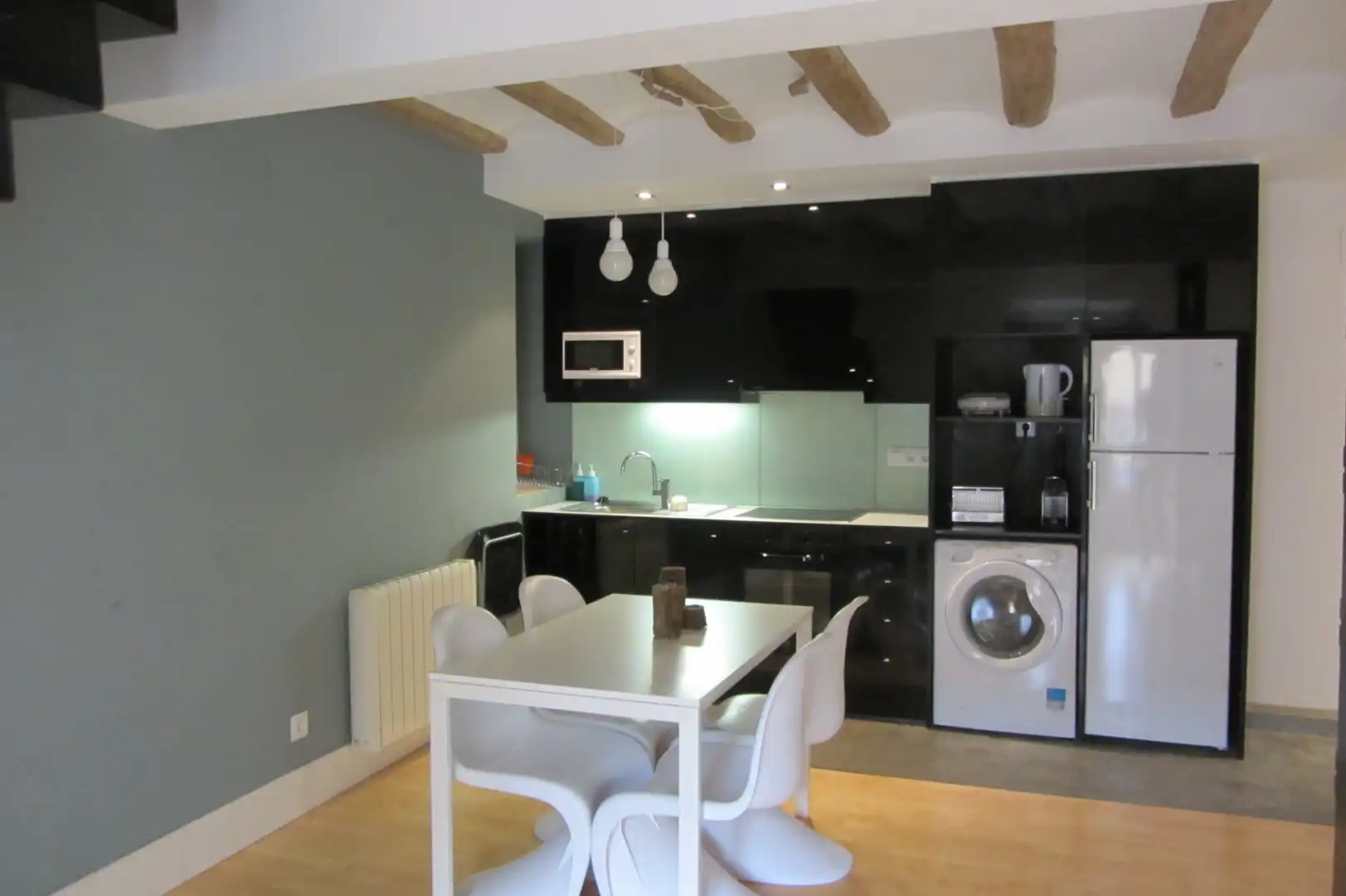 Cocina de Dúplex en venta en Girona con Aire acondicionado, Calefacción y Parquet
