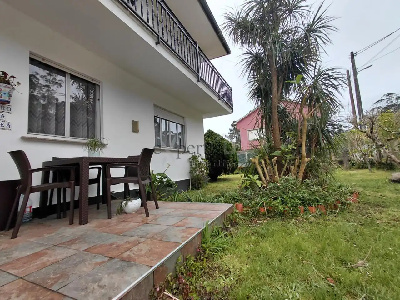 Garten von Wohnung zur Miete in Boiro mit Heizung und Möbliert