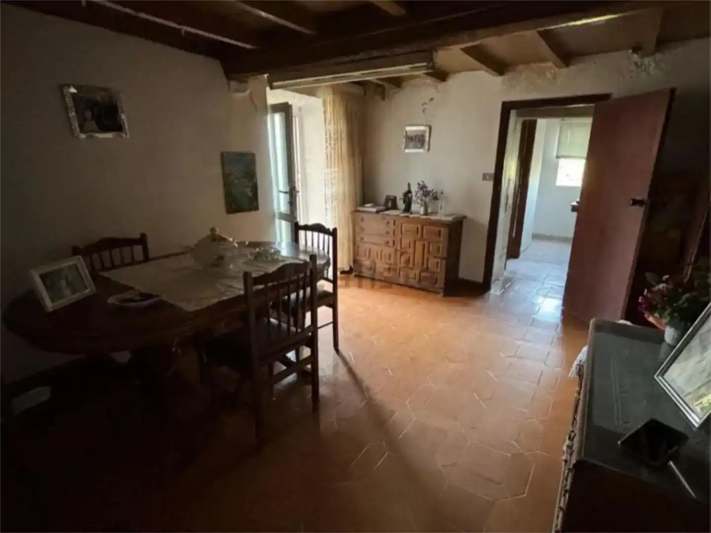 Esszimmer von Wohnung zum Verkauf in Crecente mit Privatgarten und Möbliert