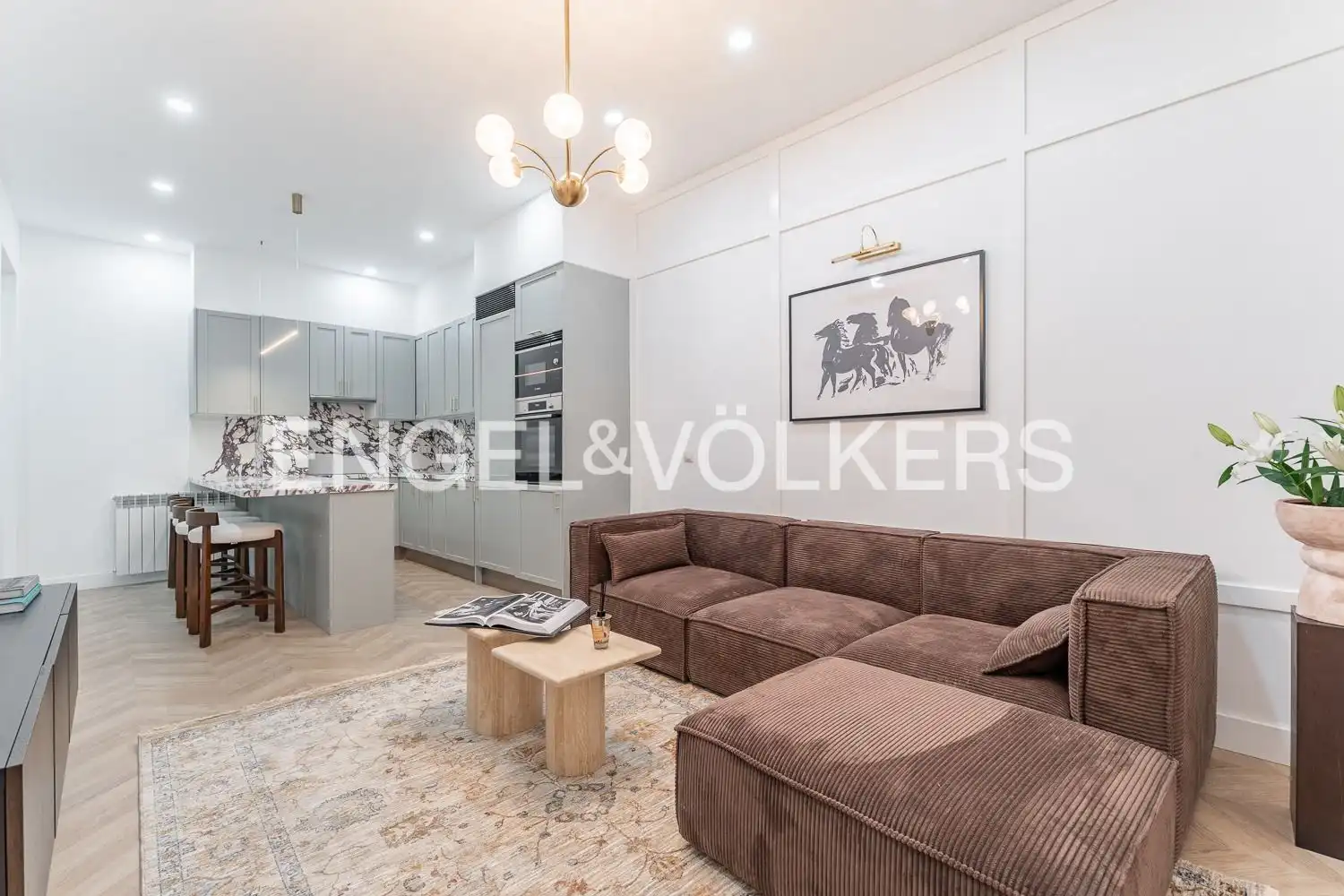 Sala de estar de Piso en venta en Madrid con Aire acondicionado, Calefacción y Parquet