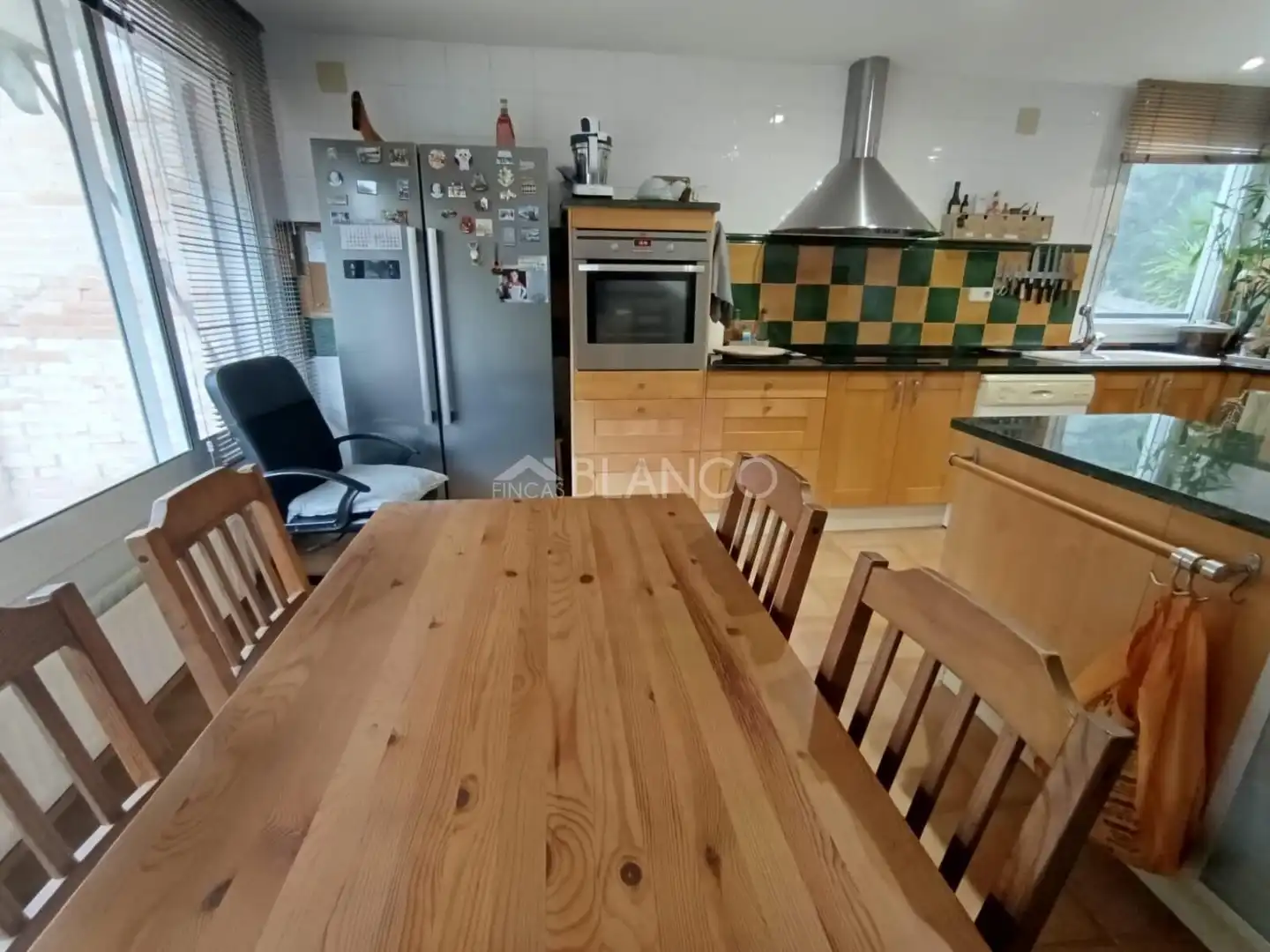 Cuina de Casa o xalet en venda en Piera amb Calefacció, Parquet i Terrassa