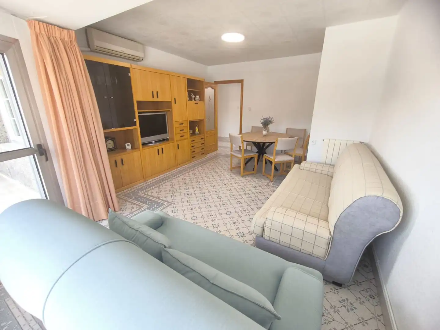 Sala de estar de Piso en venta en Alcoy / Alcoi con Calefacción, Trastero y Amueblado