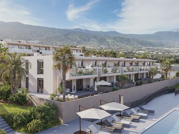 Mini appartamento con balcone in vendita a Ciprés 117
