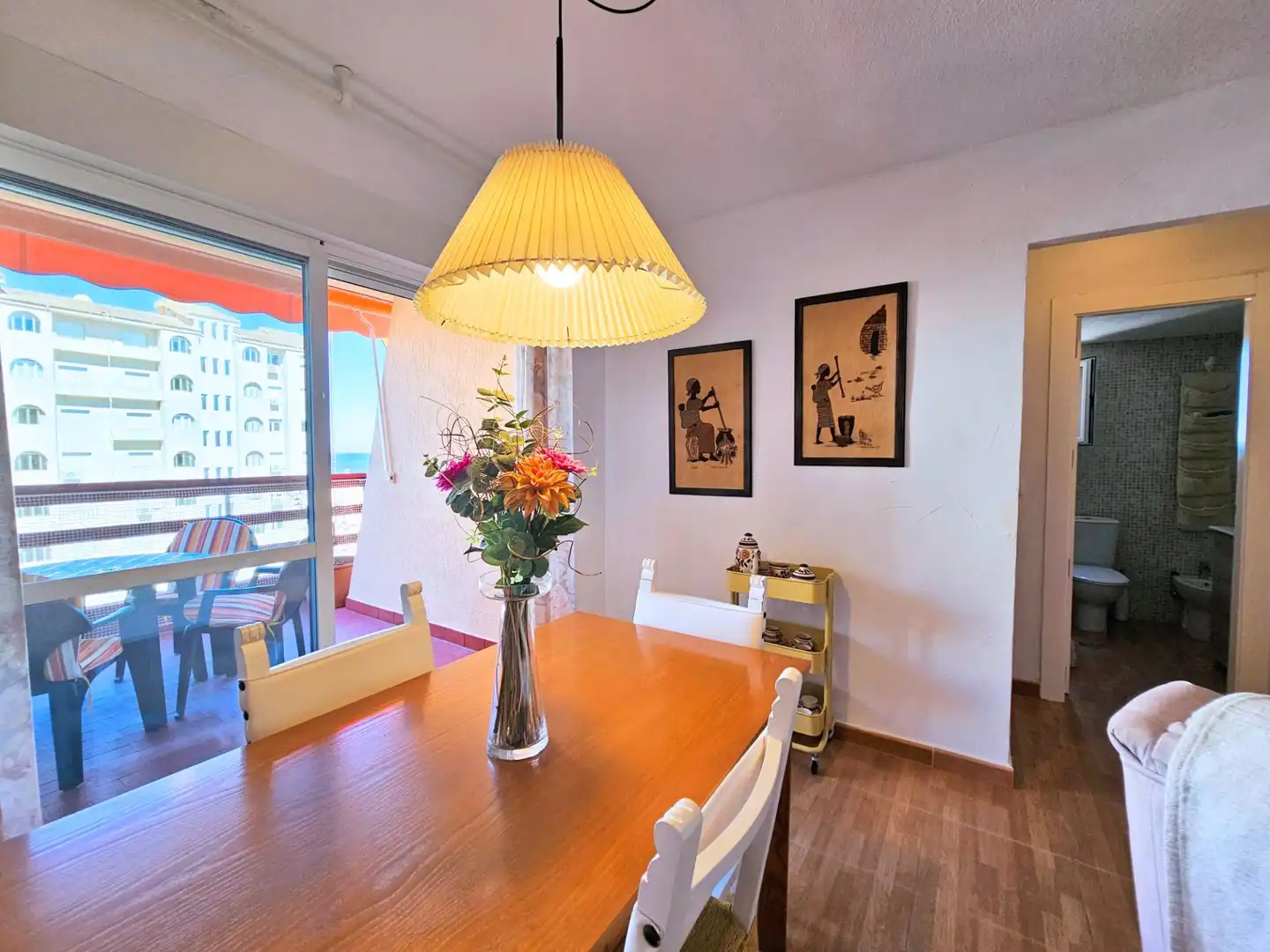 Esszimmer von Wohnung zum Verkauf in La Manga del Mar Menor mit Möbliert, Balkon und Alarm