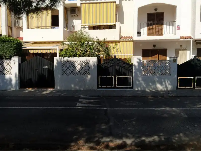 Exterior view of Houses for sale in Cubelles  with Air Conditioner and Balcony