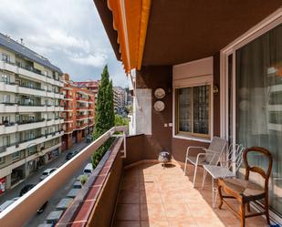 Balcony of Flat to rent in  Barcelona Capital  with Air Conditioner, Heating and Terrace