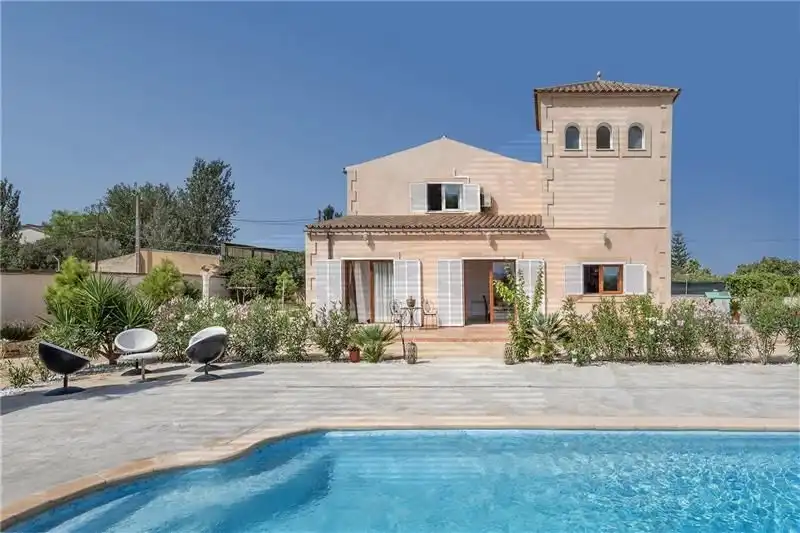 Vista exterior de Finca rústica en venda en  Palma de Mallorca amb Aire condicionat, Calefacció i Jardí privat
