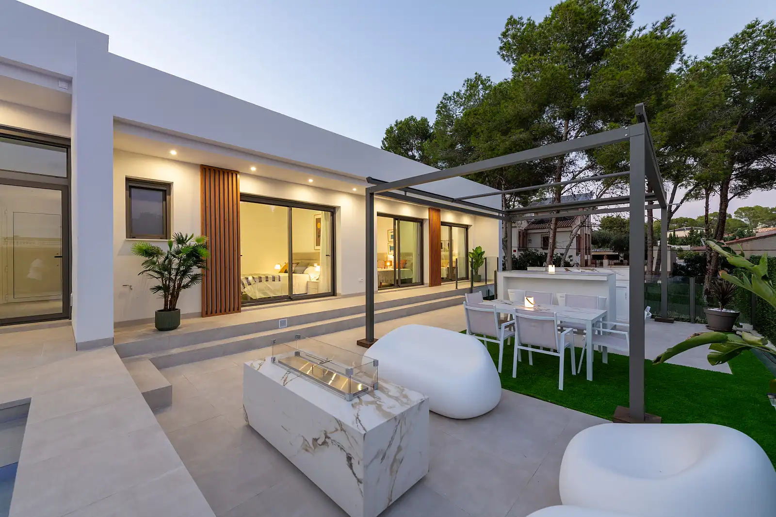 Terraza de Casa o chalet en venta en El Pinar de Campoverde