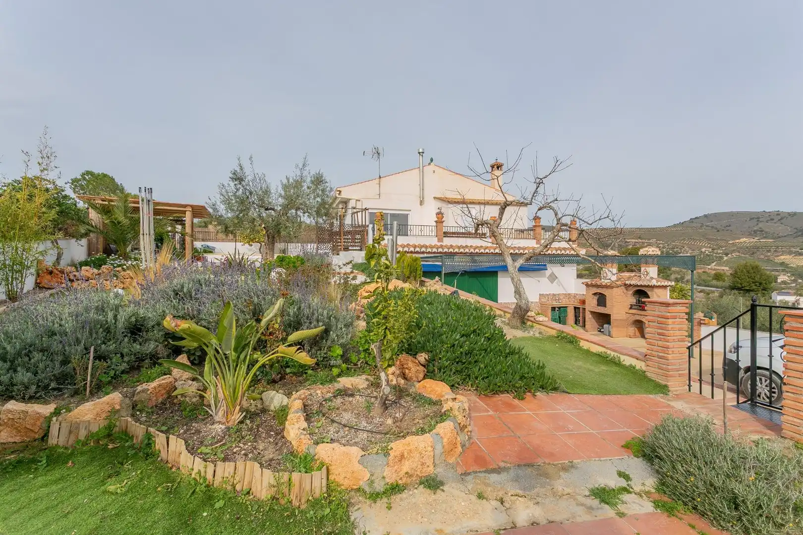 Jardín de Casa o chalet en venta en Albuñuelas con Aire acondicionado, Jardín privado y Terraza