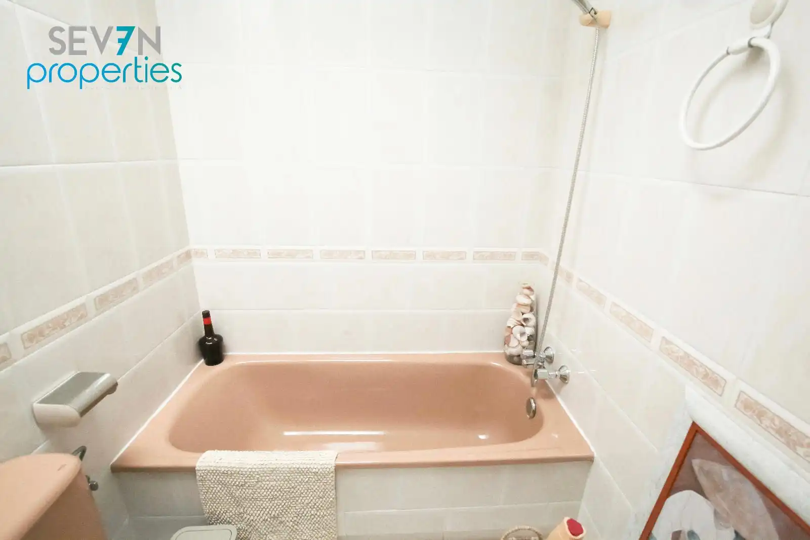 Baño de Casa adosada en venta en Alicante / Alacant con Aire acondicionado, Calefacción y Piscina