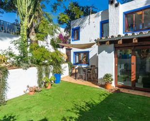 Garden of Single-family semi-detached for sale in Marbella  with Air Conditioner, Private garden and Terrace