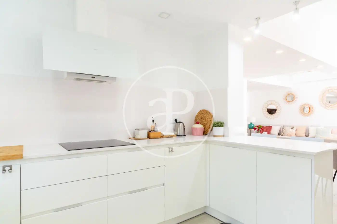 Cocina de Casa o chalet en venta en Riba-roja de Túria con Aire acondicionado, Calefacción y Jardín privado