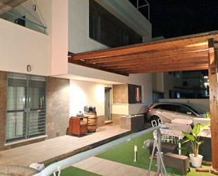 Terrace of Single-family semi-detached to rent in Aljaraque  with Air Conditioner, Oven and Washing machine