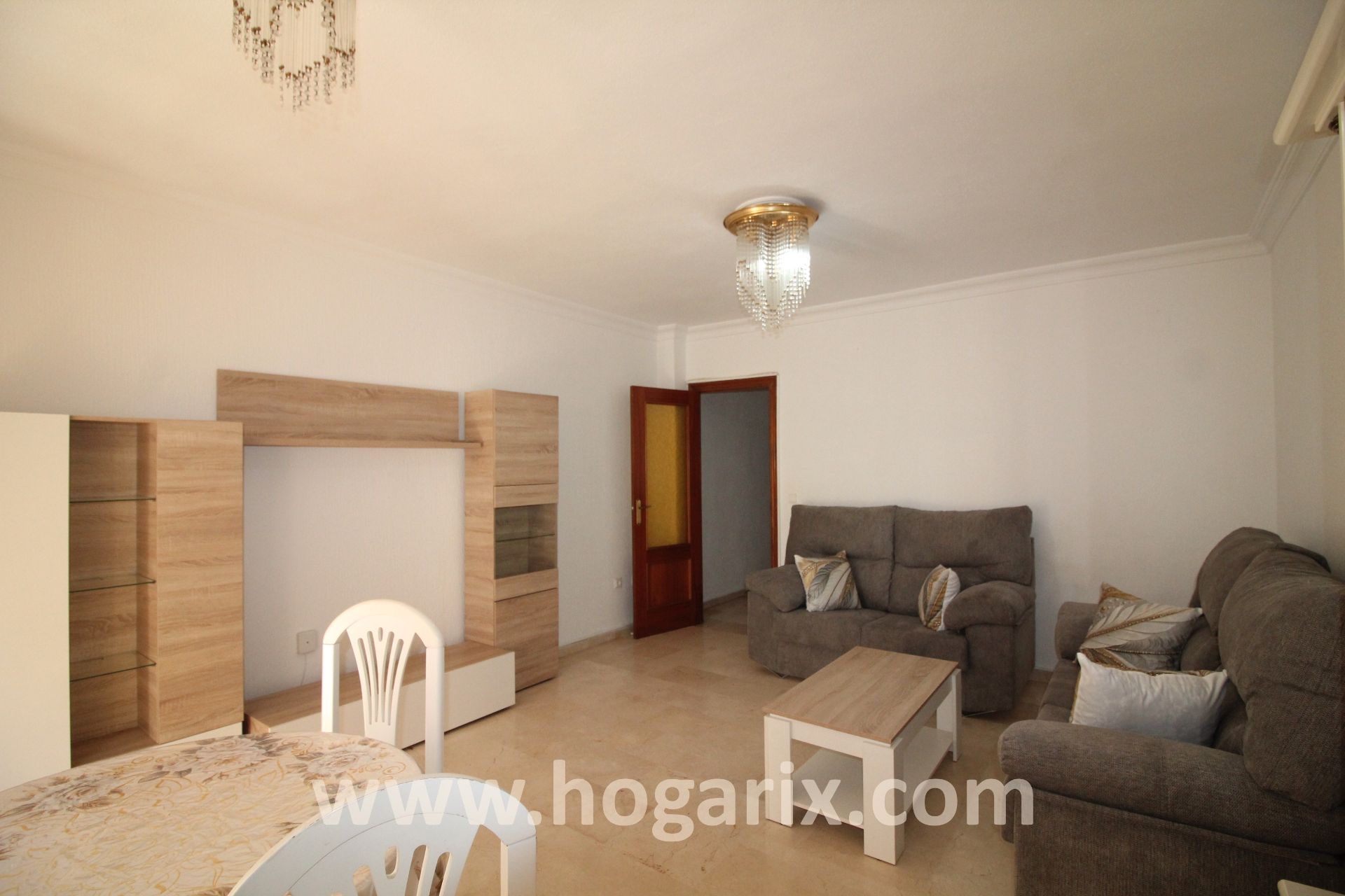 Living room of Flat for sale in  Huelva Capital  with Furnished