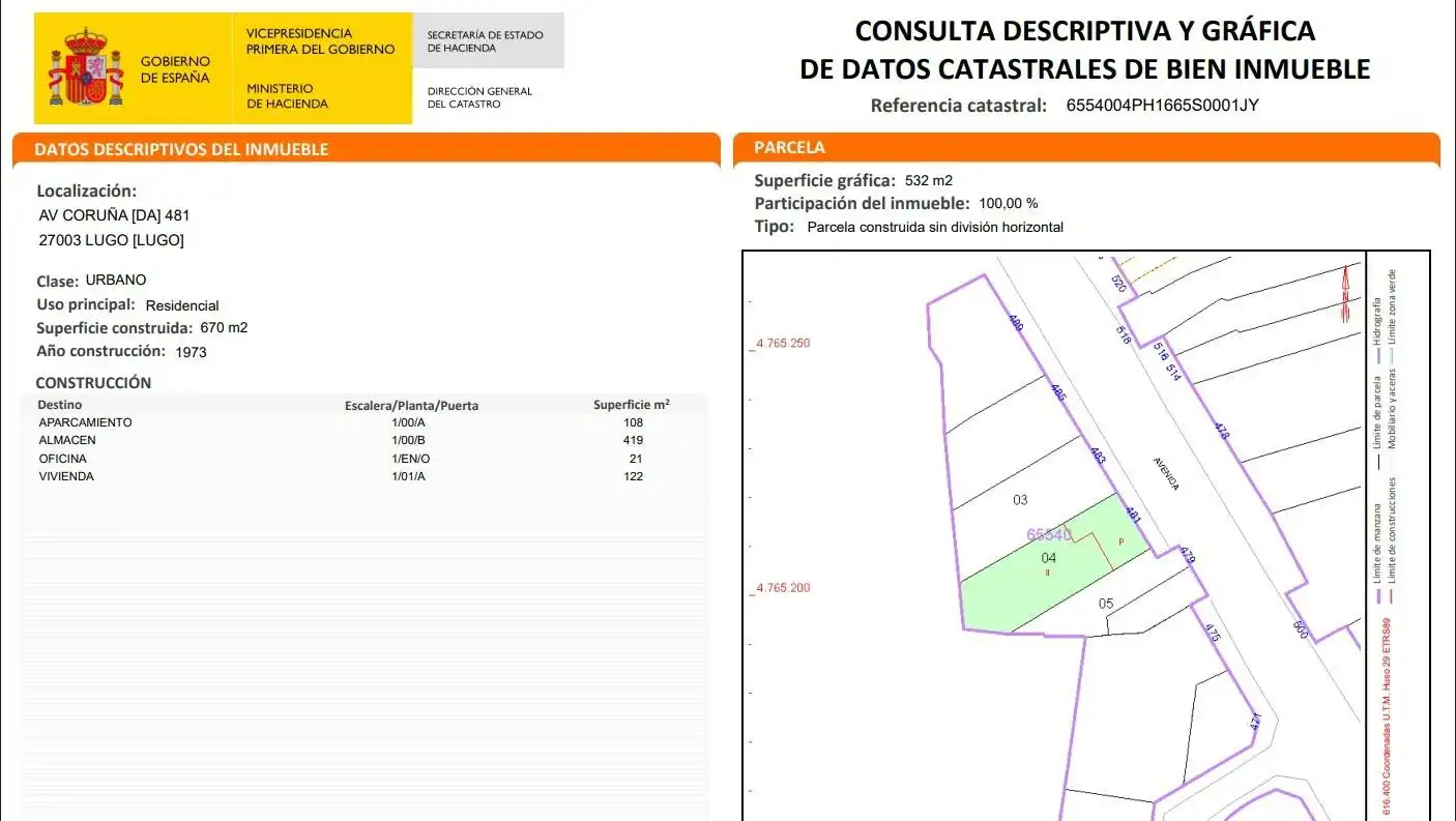 Terreni e lotti in vendita a Avenida de la Coruña 481, imagen 3