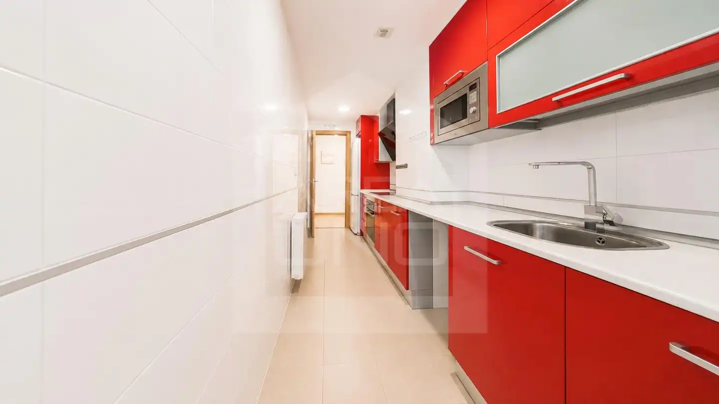 Kitchen of Flat for rent in Móstoles  with Air Conditioner, Heating and Storage room