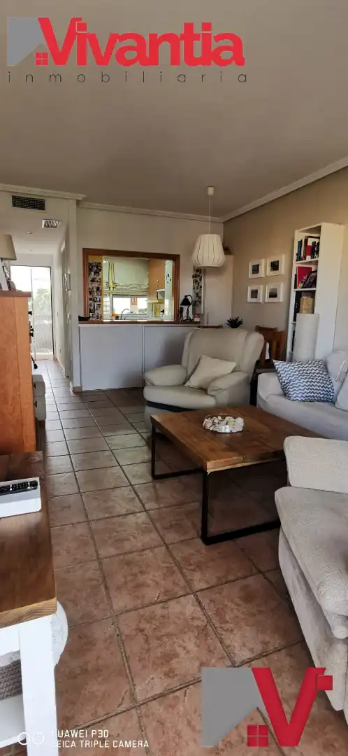 Living room of Flat for sale in Vera  with Air Conditioner, Heating and Terrace
