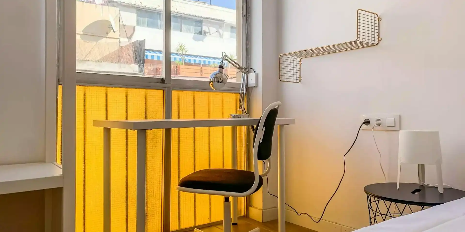 Balcony of Flat for share in L'Hospitalet de Llobregat  with Heating, Furnished and Washing machine