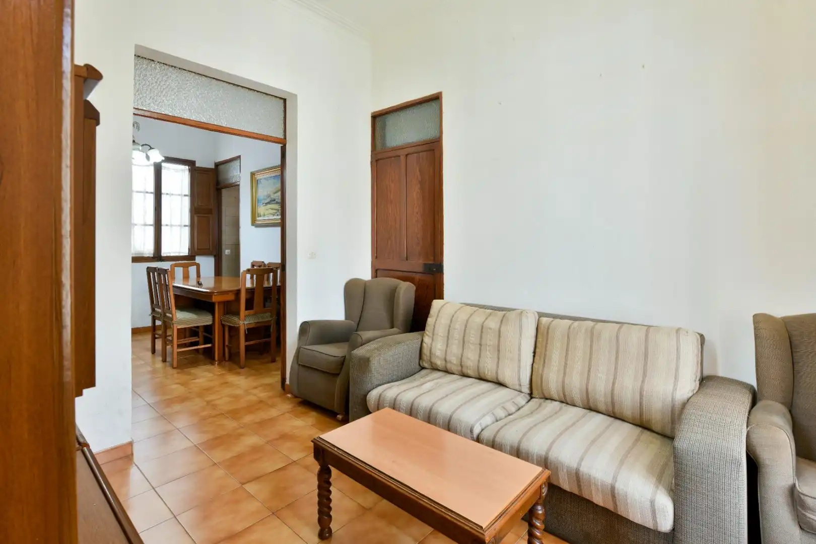Sala de estar de Piso en venta en  Palma de Mallorca con Balcón