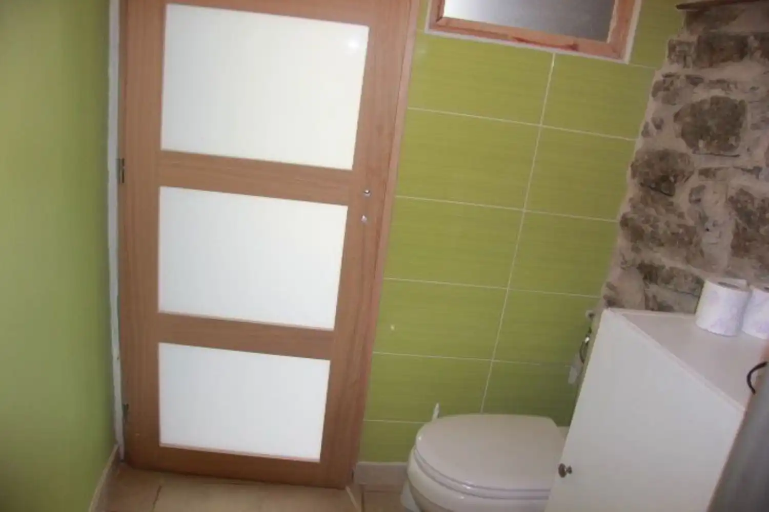 Bathroom of Houses for sale in Bierge  with Heating, Private garden and Storage room