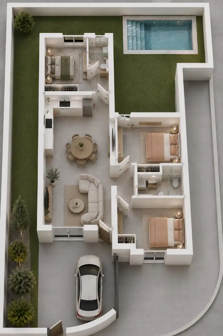Dúplex con piscina en venta en Mazarrón Casco Urbano, imagen 28