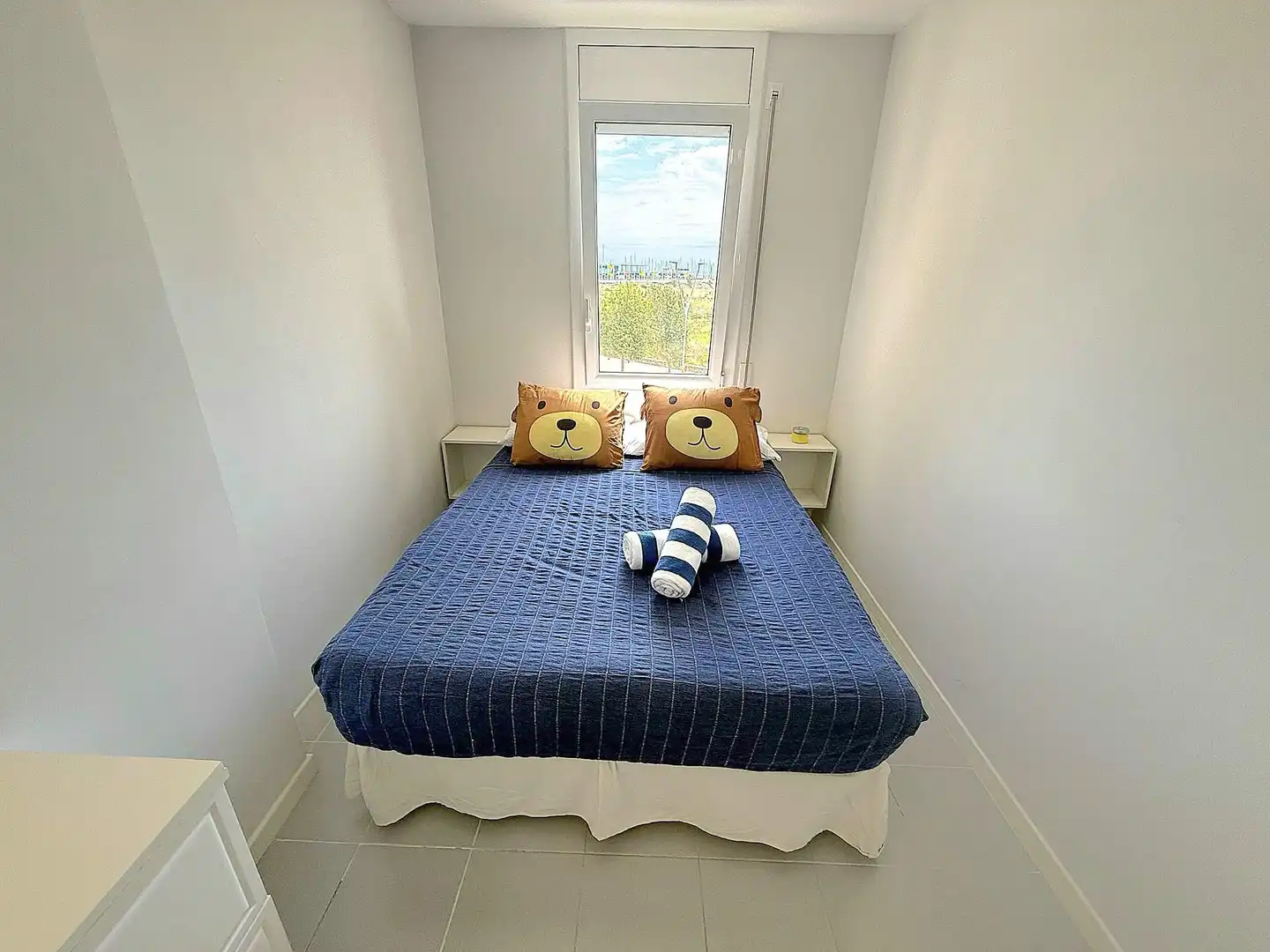 Schlafzimmer von Wohnungen zum Verkauf in Calafell mit Klimaanlage, Heizung und Privatgarten