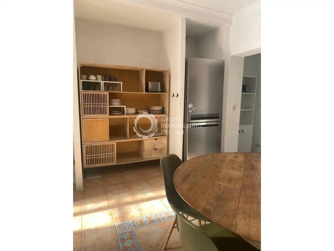 Cuina de Casa adosada en venda en Puerto Real amb Aire condicionat, Jardí privat i Terrassa