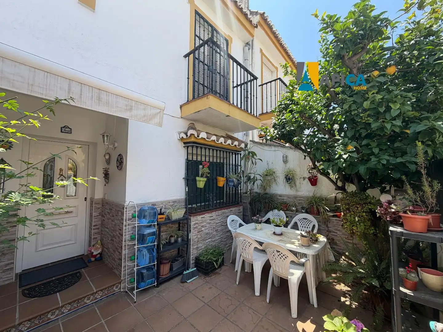 Garten von Einfamilien-Reihenhaus zum Verkauf in Algeciras mit Terrasse