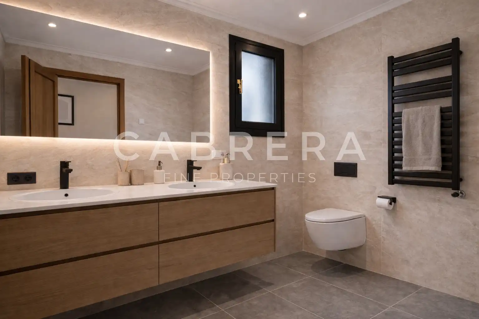 Baño de Casa o chalet en venta en Benissa con Aire acondicionado, Calefacción y Jardín privado