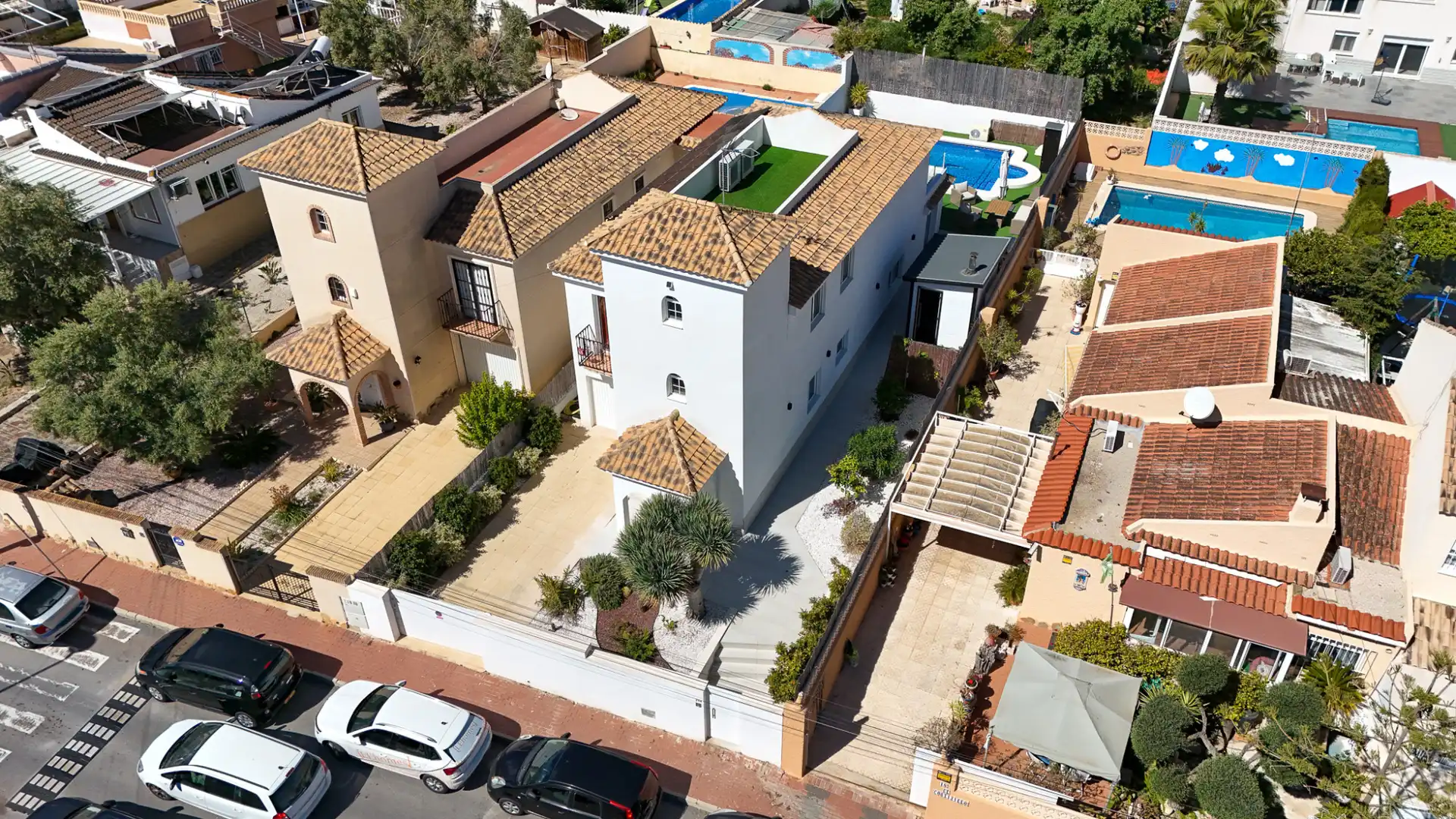 Villa mit Terrasse zum Verkauf in Los Balcones - Los Altos, imagen 2