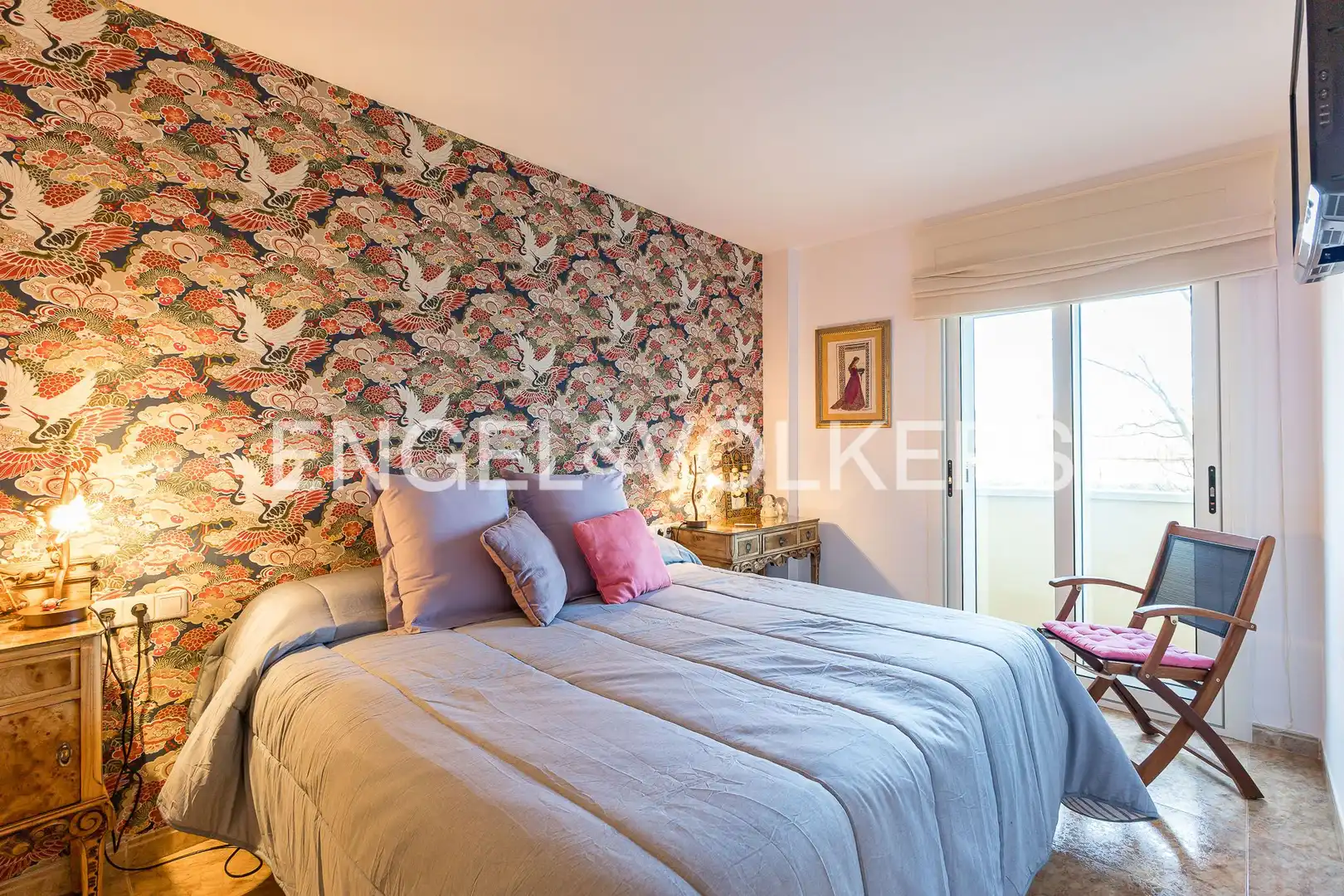 Bedroom of Flat for sale in Vilanova i la Geltrú  with Air Conditioner, Heating and Terrace