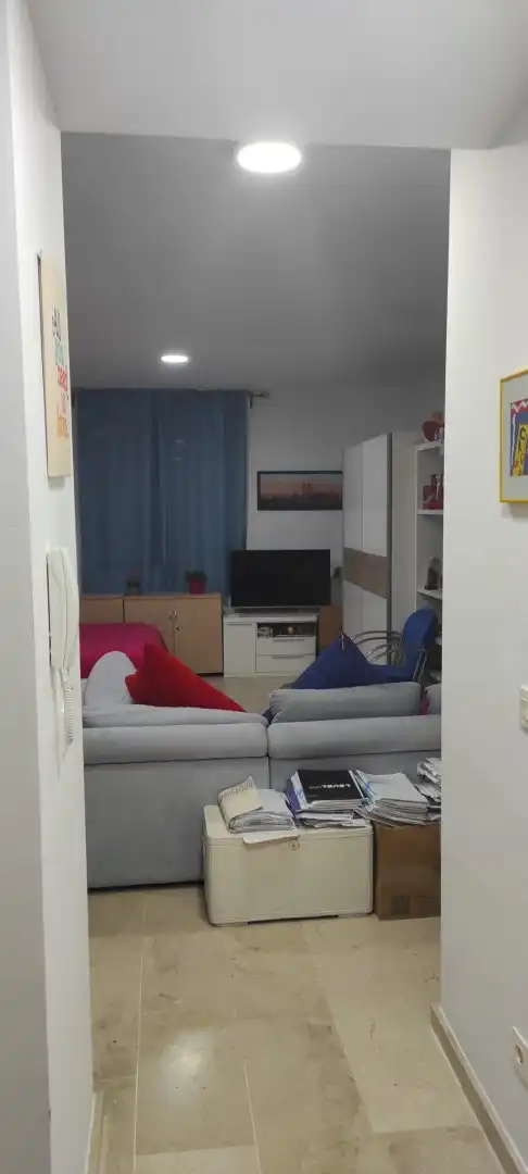 Wohnzimmer von Wohnung zum Verkauf in Sanlúcar la Mayor mit Klimaanlage, Heizung und Abstellraum