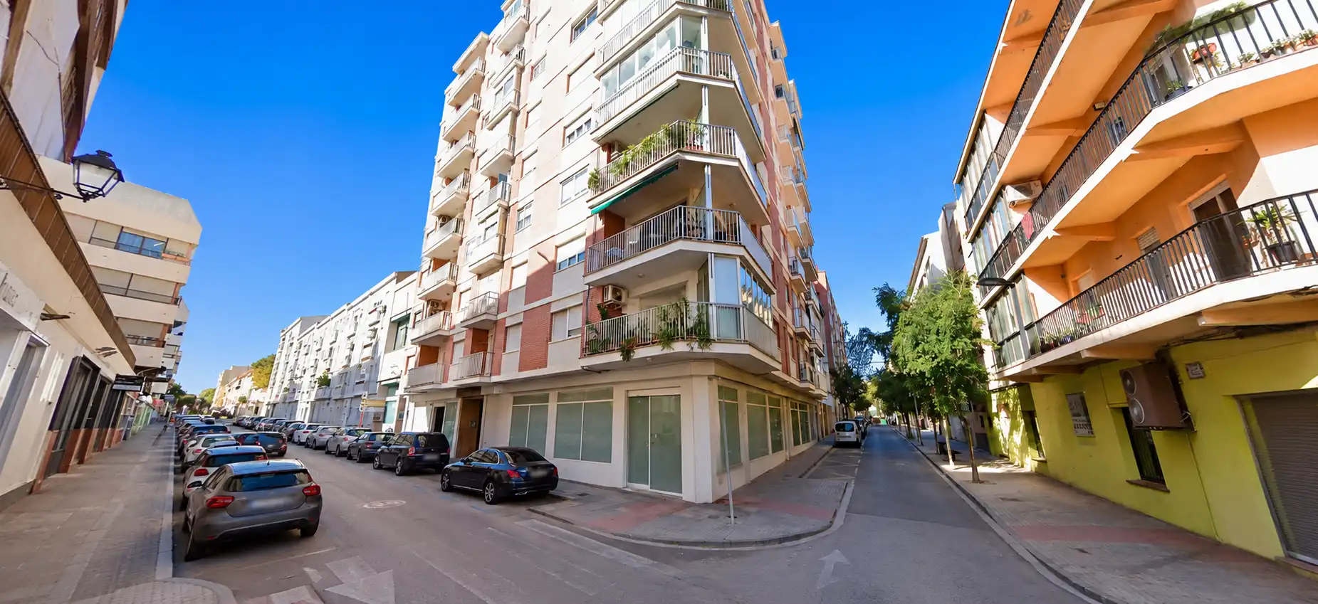 Vista exterior de Piso en venta en Dénia con Aire acondicionado, Terraza y Amueblado