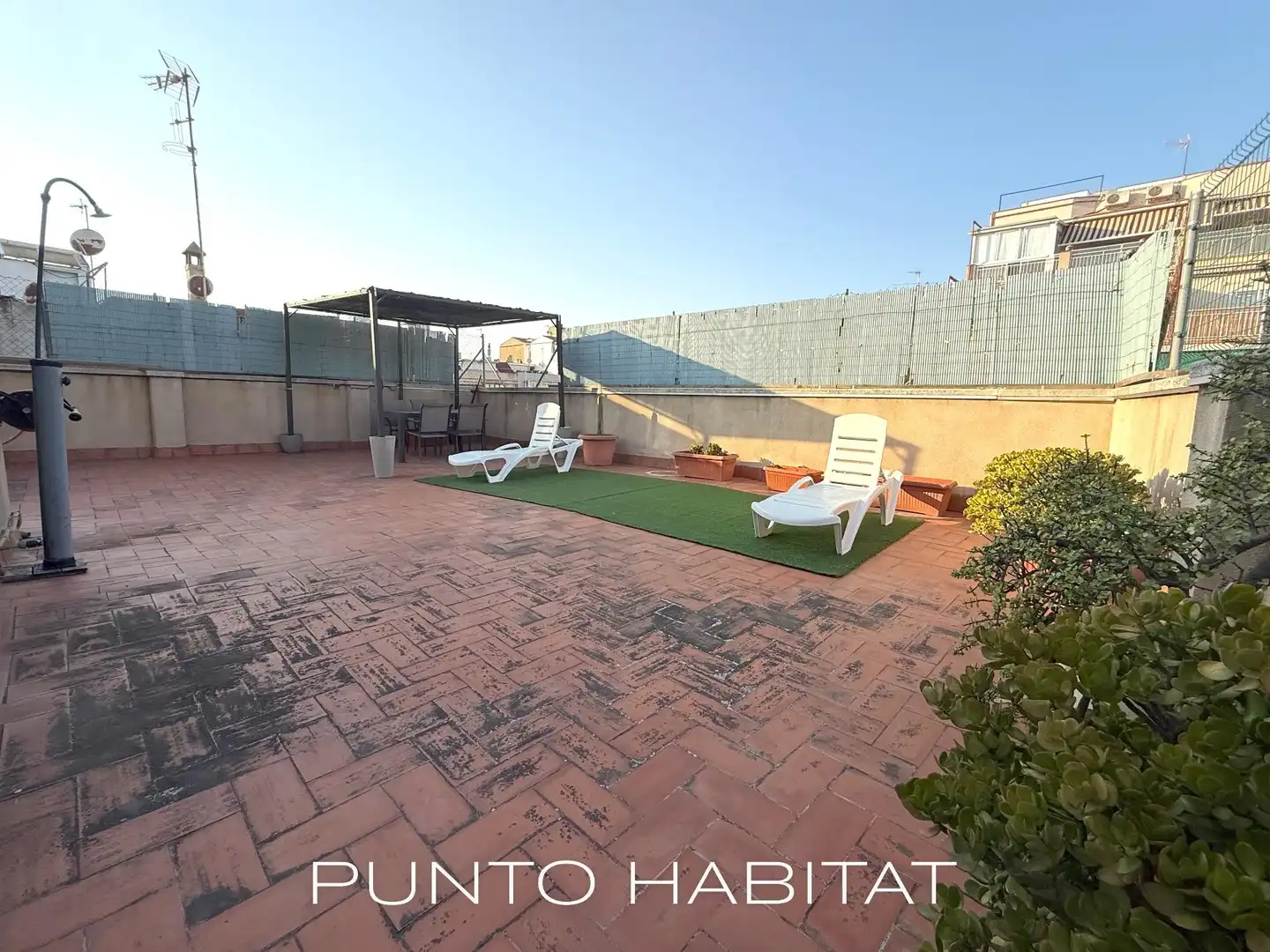Terrace of Flat for rent in Barcelona  with Air Conditioner, Heating and Parquet flooring