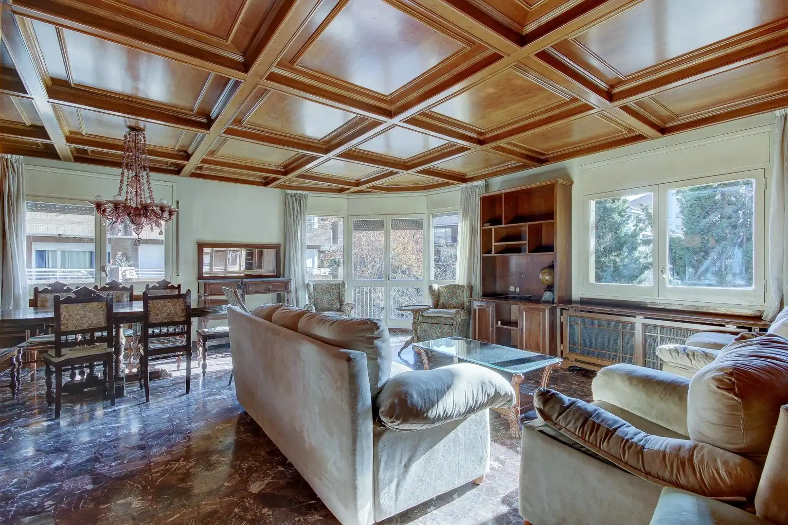 Sala de estar de Piso en venta en Manresa con Calefacción, Terraza y Balcón