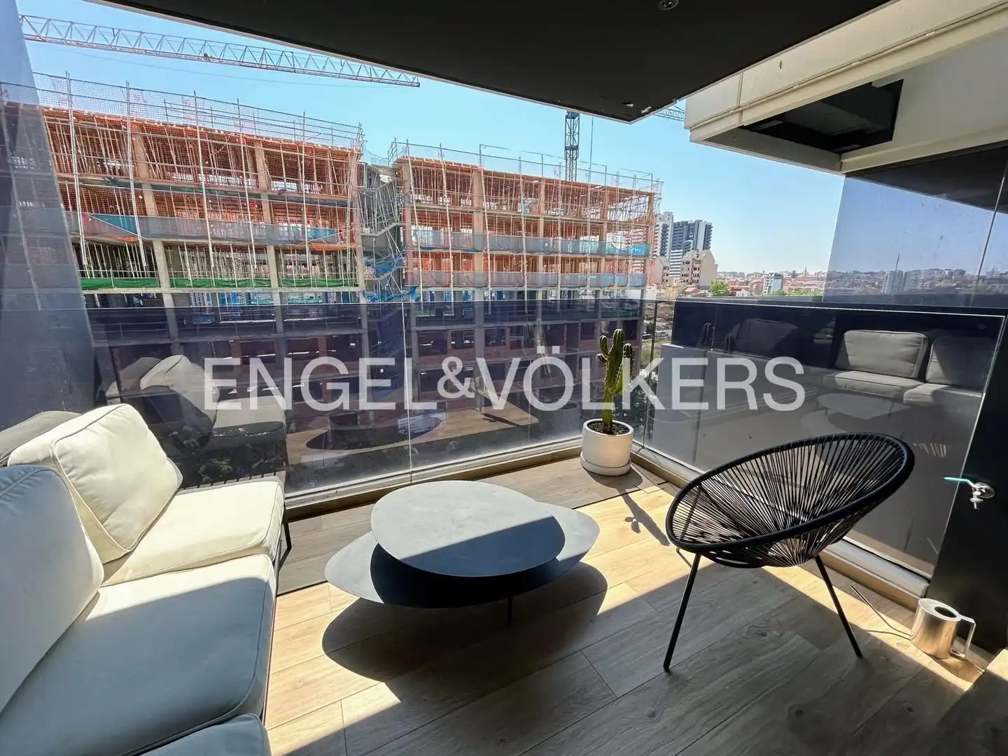 Terrasse von Wohnung zur Miete in Madrid mit Klimaanlage, Heizung und Privatgarten