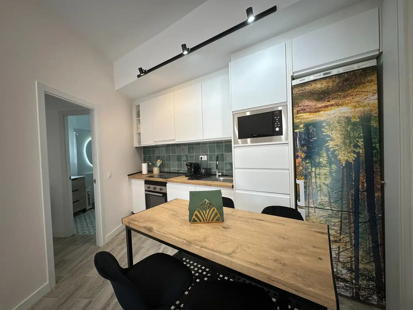 Kitchen of Ground floor for rent in Madrid  with Air Conditioner, Heating and Furnished