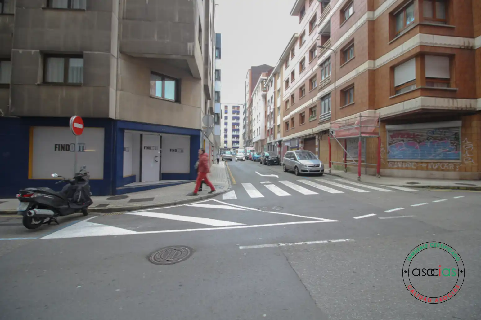 Vista exterior de Pis en venda en Gijón  amb Calefacció i Parquet