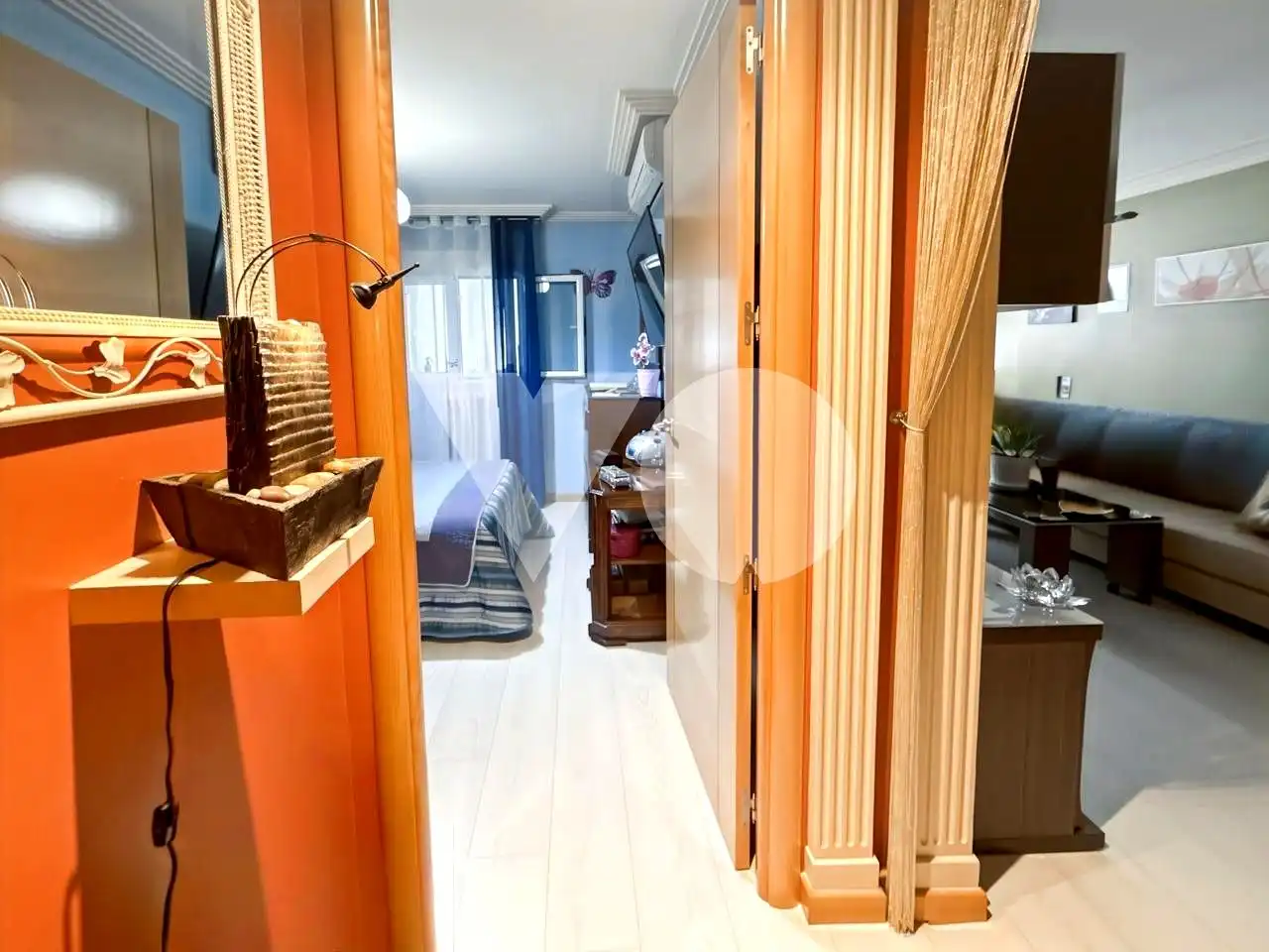 Bedroom of Flat for sale in Madrid  with Air Conditioner, Heating and Terrace