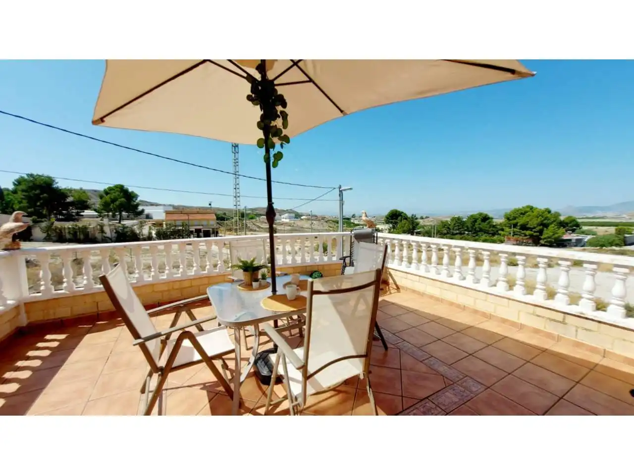 Terrassa de Casa adosada en venda en Molina de Segura amb Aire condicionat, Jardí privat i Terrassa
