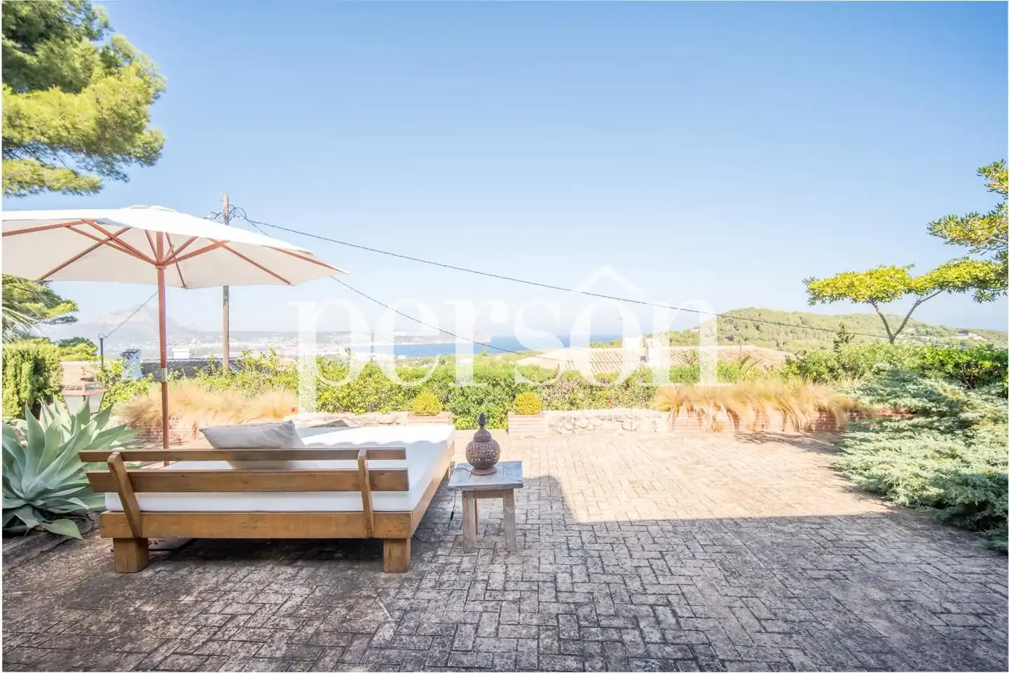 Exterior view of Houses for sale in Jávea / Xàbia  with Air Conditioner, Heating and Private garden