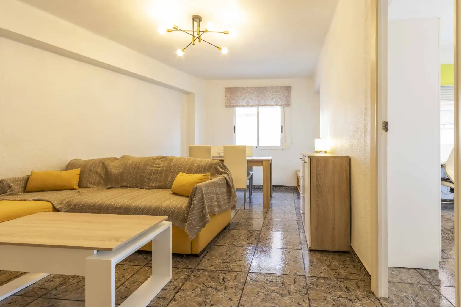 Living room of Flat for sale in Rafelbuñol / Rafelbunyol  with Heating and Balcony