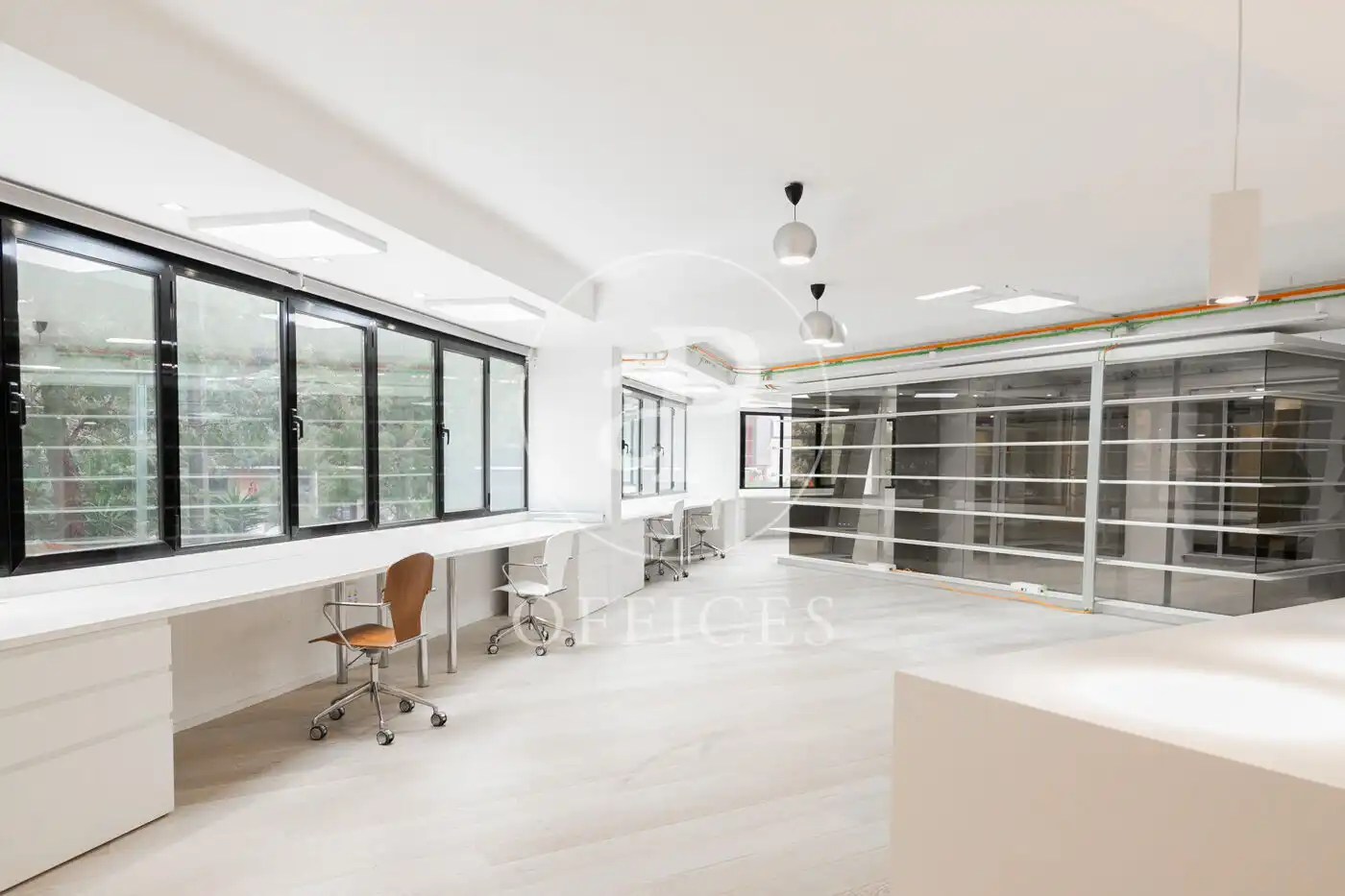 Büro zur Miete in Barcelona mit Klimaanlage und Heizung