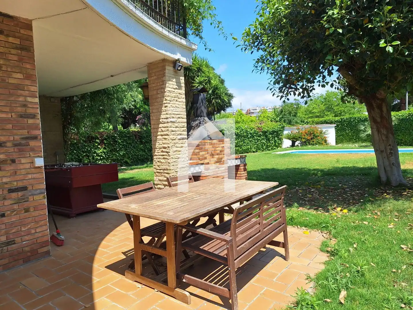 Terraza de Casa o chalet de alquiler en Sitges con Calefacción, Jardín privado y Parquet