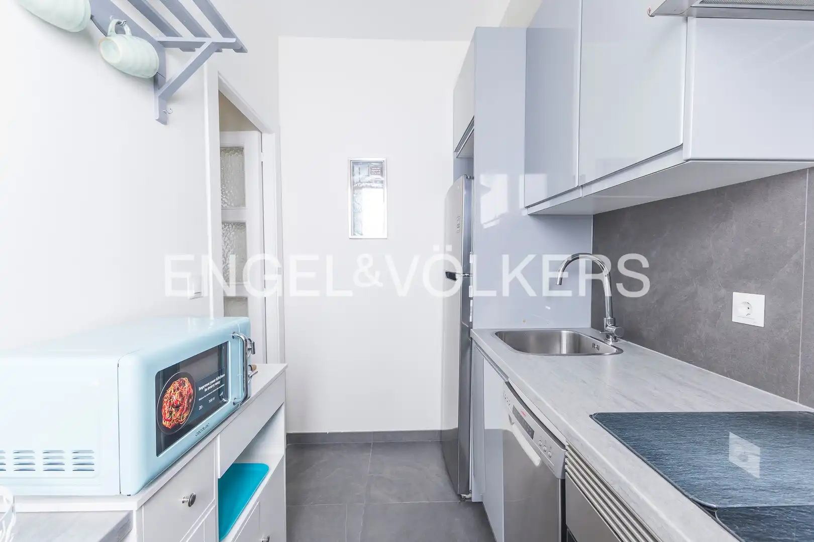Cocina de Piso de alquiler en Madrid con Aire acondicionado, Calefacción y Amueblado