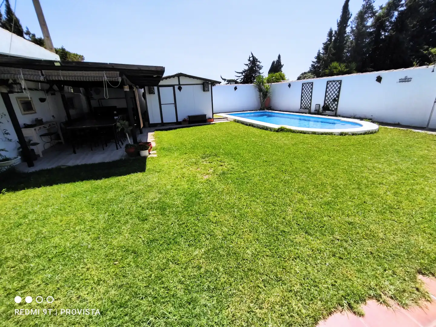 Jardí de Casa o xalet de lloguer en Chiclana de la Frontera amb Jardí privat, Terrassa i Piscina
