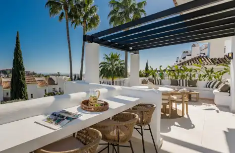 Penthouse with pool for sale in Milla de Oro