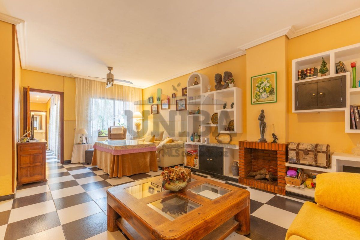Living room of House or chalet for sale in Badajoz Capital  with Terrace and Balcony