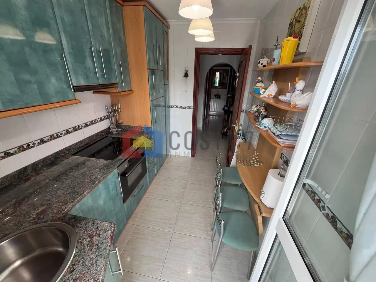 Cocina de Piso en venta en Noja con Calefacción, Terraza y Piscina comunitaria