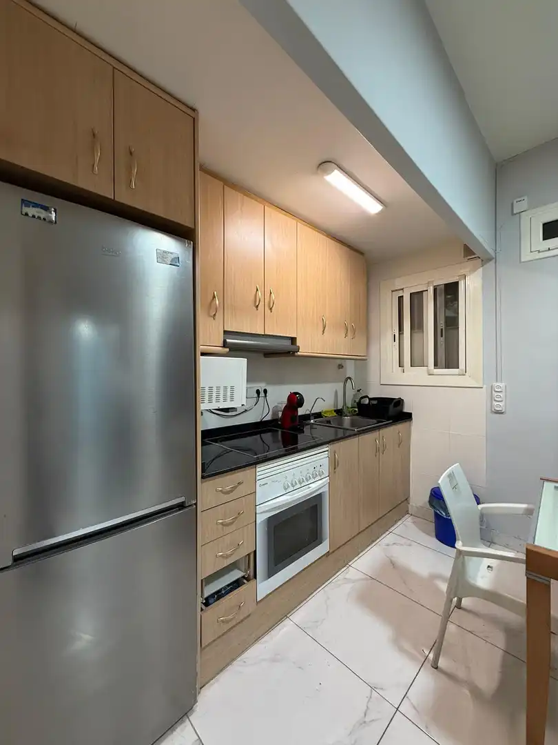 Kitchen of Flat for sale in L'Hospitalet de Llobregat  with Terrace